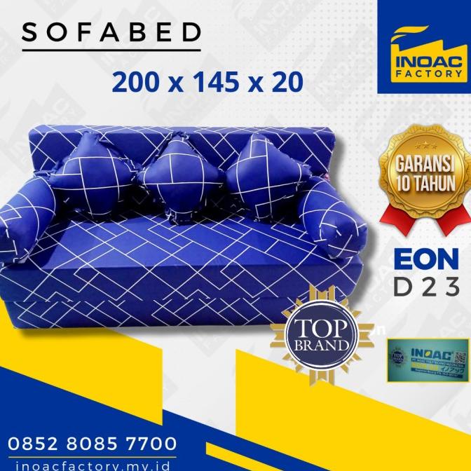 Sofabed INOAC 200x145x20 sofa bed Eon D23 DISKON