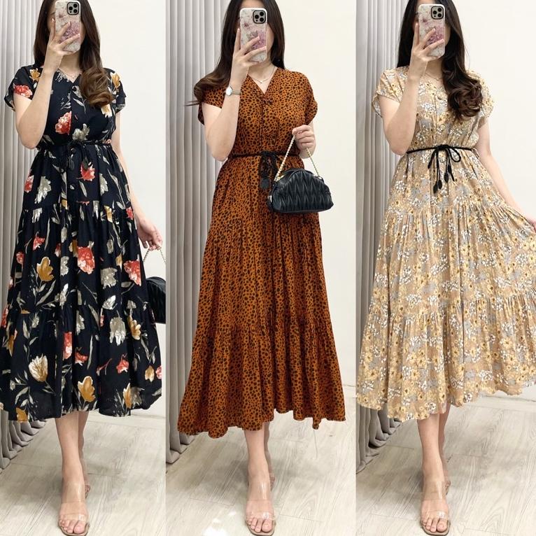 SALE TERBATAS Amariel Malibu Dress Daster Nyaman Bumil Busui Friendly