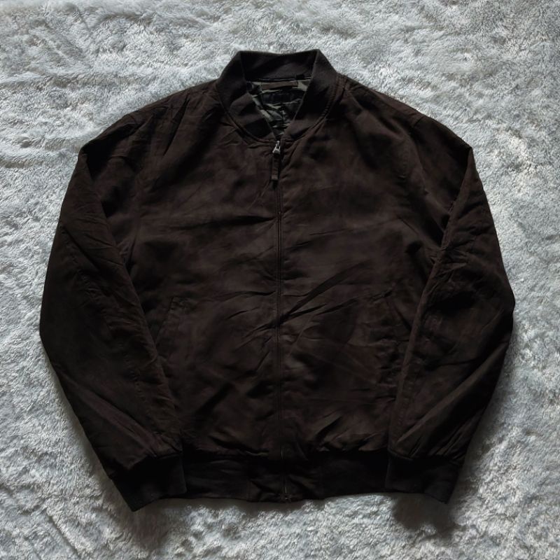 BOMBER SUEDE UNIQLO