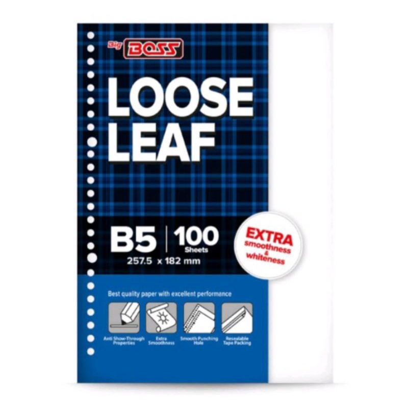 

Loos lief B100 polos isi 100 lembar (300grm)