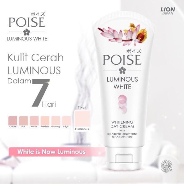 Poise Luminious White Brighteni Cream (Non SPF)