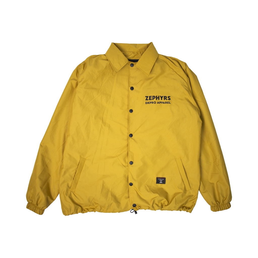 Jaket Coach ZEPHYS Mustard Water-Resistant (ANTI AIR)