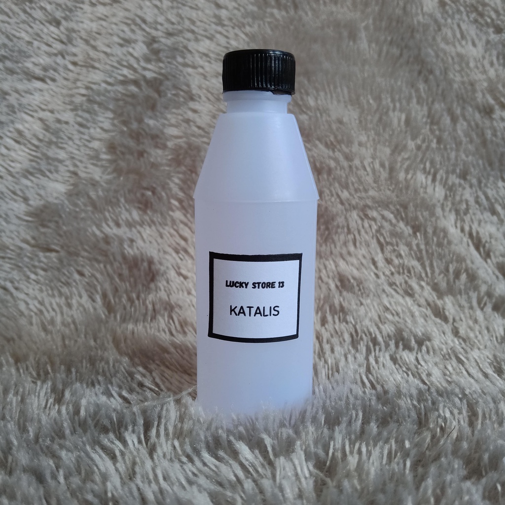 Katalis 100ml Pengeras Resin Catalis Fiber Acrylic DIY Keruh Bening Botol Bottle Transparan Kimia Se