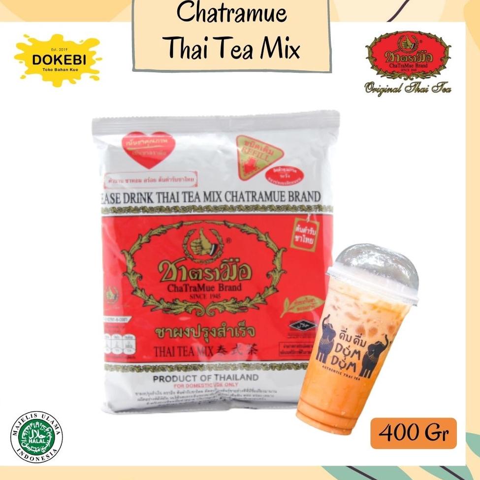 

Diskon.. CHATRAMUE BRAND RED THAI TEA 400GR - NUMBER ONE DAUN TEH BLACK MERAH THAILAND - TEH TARIK - TEH DUM DUM HALAL 65