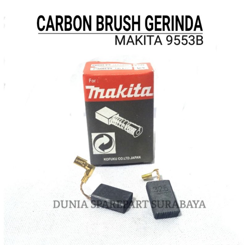 CARBON BRUSH MAKITA 9553B CB325 GERINDA 9553 B / BROSTEL BOSTEL GRENDA MAKITA 9553-B / COAL KUL BUST