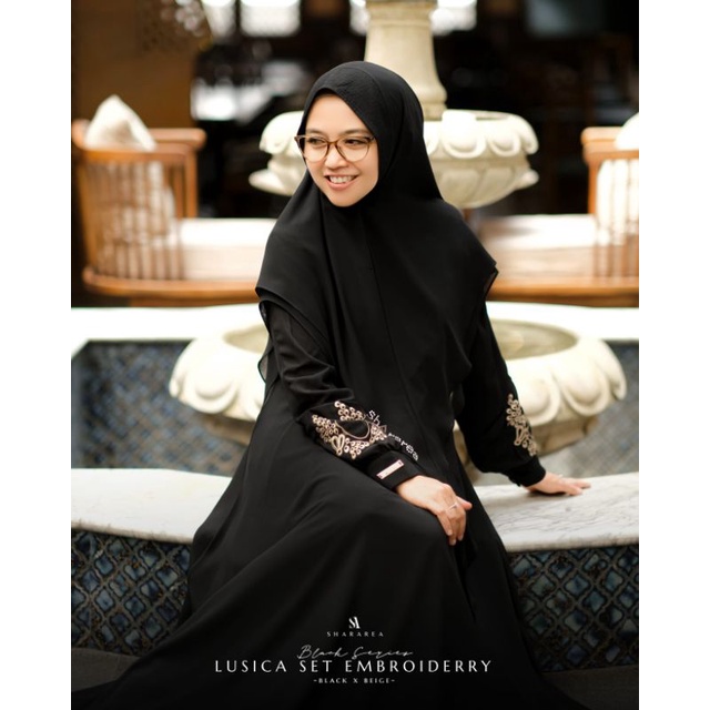 lusica set embroidery dress by shararea