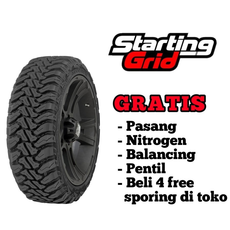 Ban Mobil off road MT standart Pajero, Fortuner Ring 17 ACCELERA M/T-01 265 65 R17 - gratis pasang
