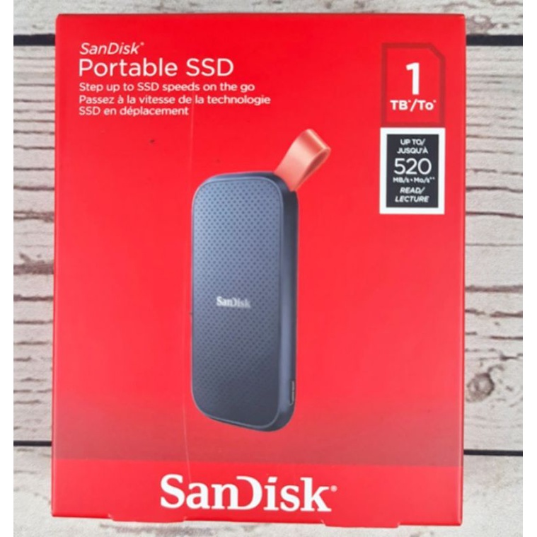 Sandisk Portable SSD 1 TB/520 Mbps