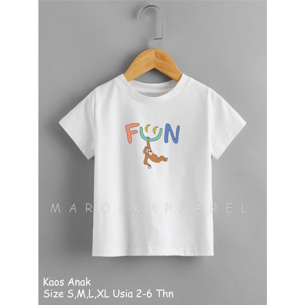 Kaos Anak Laki-Laki Karakter Usia 2-6 Thn