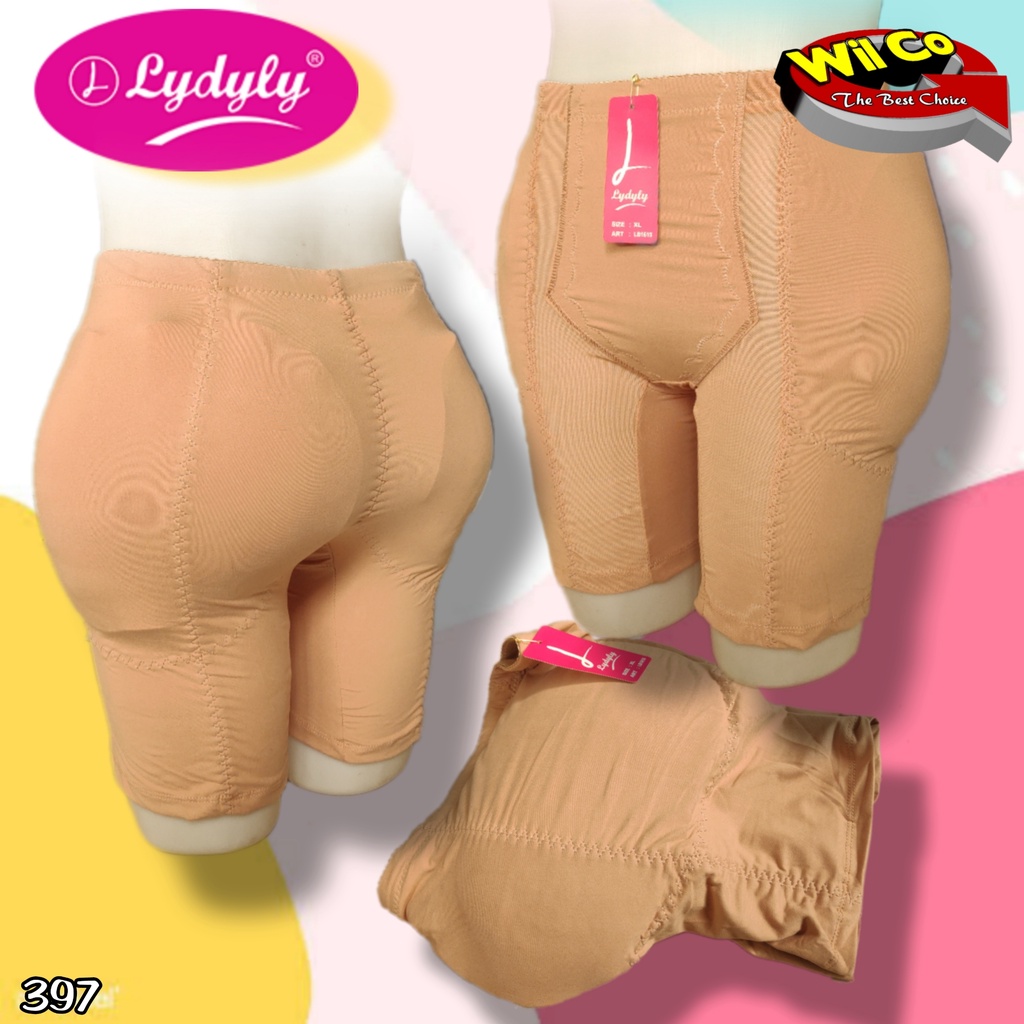 K397 - (Harga Per 1Pcs) CELANA BUSA WANITA SHAPEWARE LYDYLY PAKAIAN DALAM WANITA CD BUSA PEMBENTUK BOKONG SEXY BUSA PANTAT &amp; PAHA