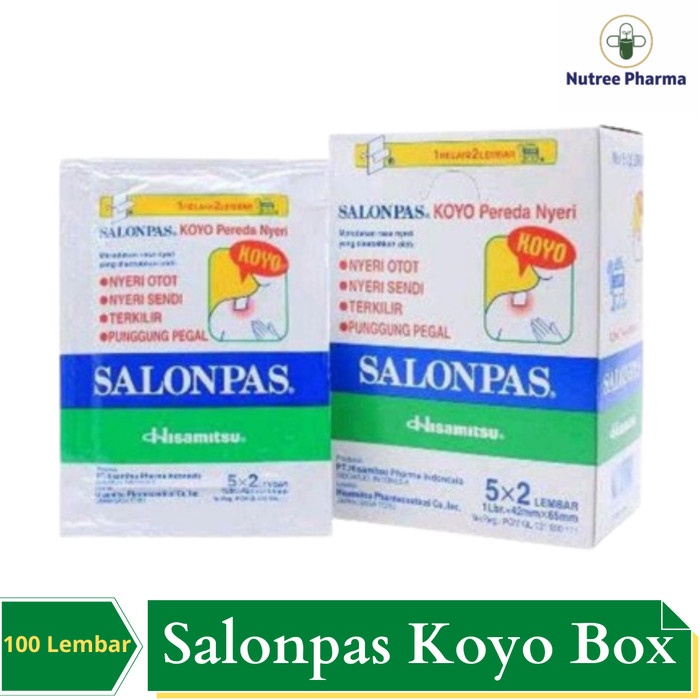 Salonpas Koyo Box isi 100 Lembar