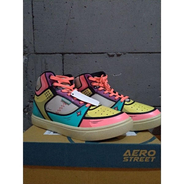 Aerostreet 2D Reborn Pink Kuning Size 39