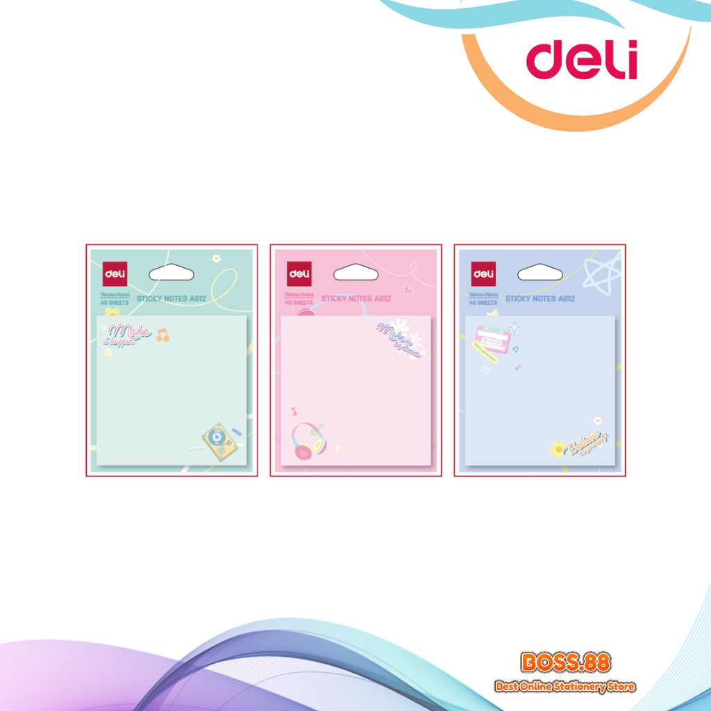 

STICK NOTE / NOTES TEMPEL DELI A-612