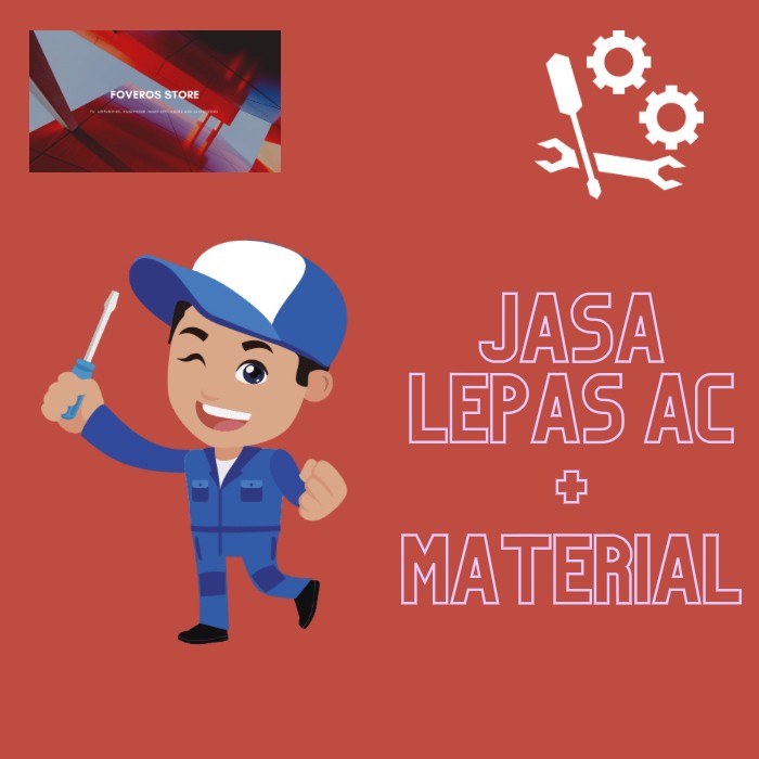 Terlaris Jasa Lepas Pasang Ac Plus Material