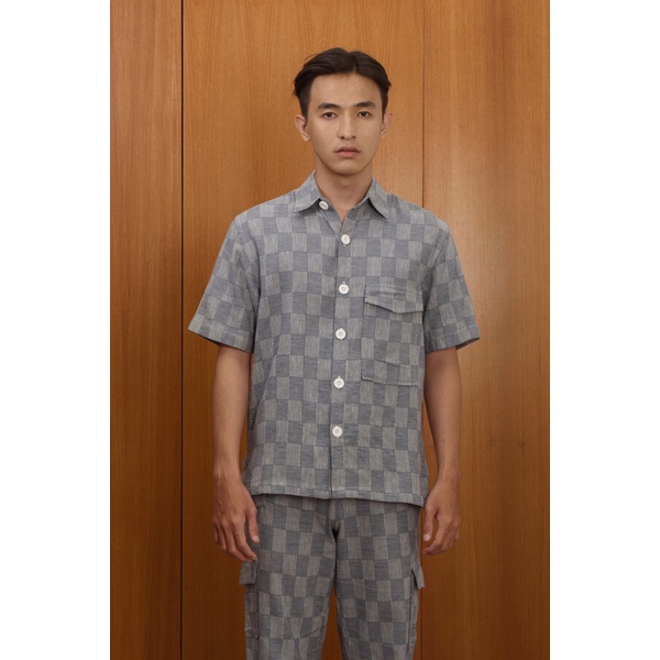 bateeq kemeja atasan pria batik katun ADAM SAMARA 383