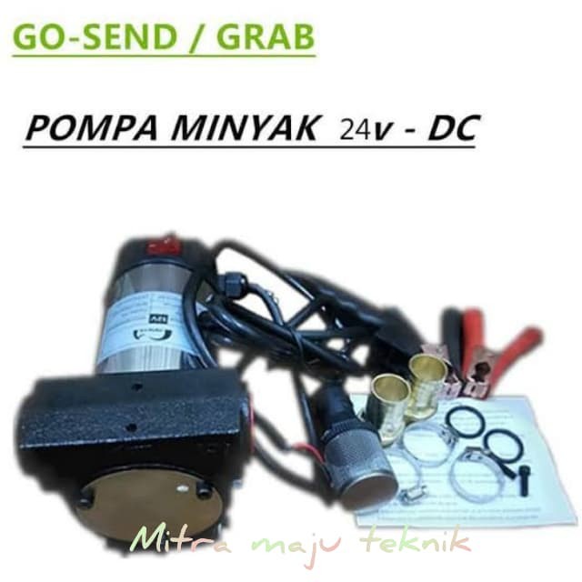 Mesin Pompa Solar DC 24Volt / Pompa Minyak 24Volt Dc