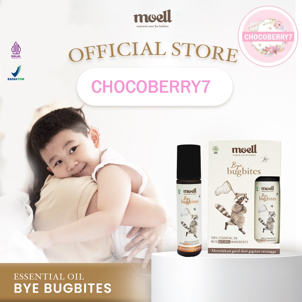 Moell Natural Essential Oil Kebutuhan Kesehatan Anak BPOM 8 ml