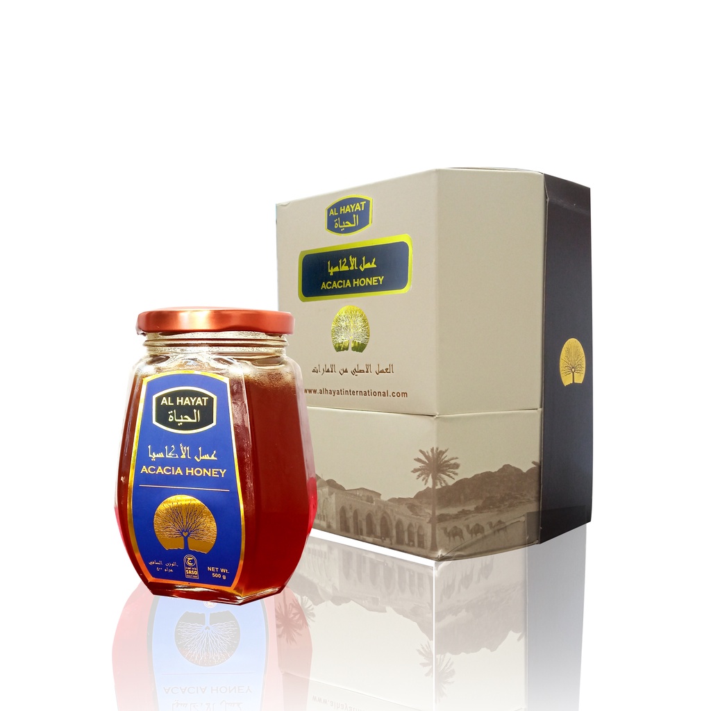 

Al Hayat Madu Akasia / Acacia Honey Import Dubai 500Gr