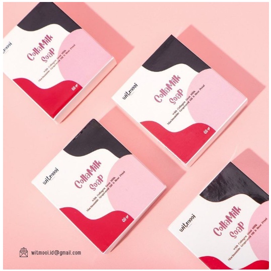 WITMOOI Collamilk Soap 60g - Sabun Putih 7 Glowing