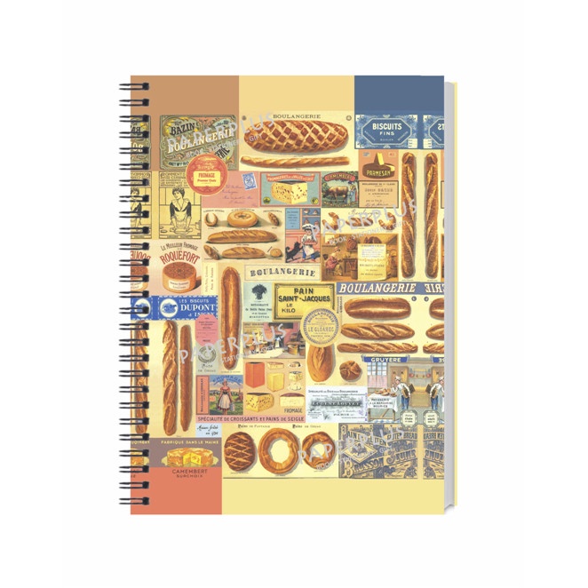 

Terlaris Spiral Notebook A5 Vintage Bread
