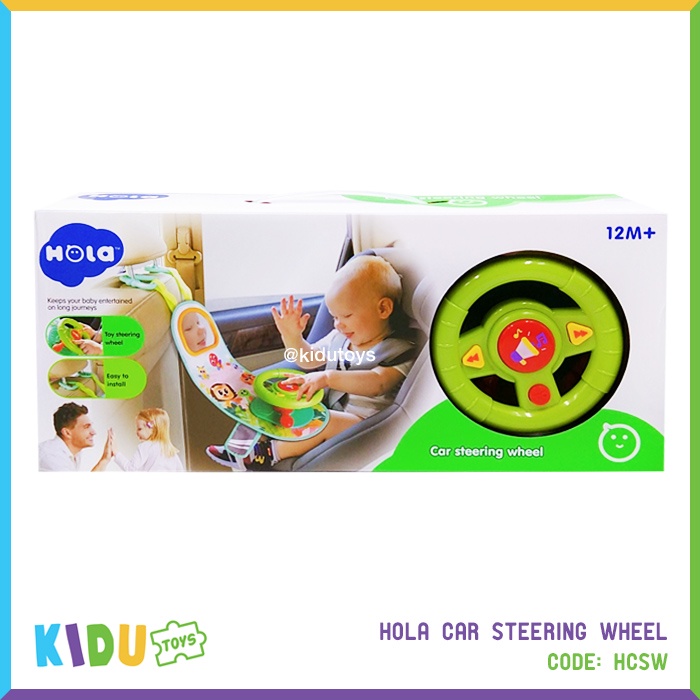 Mainan Anak Stiran Mobil Hola Car Steering Wheel Kidu Toys