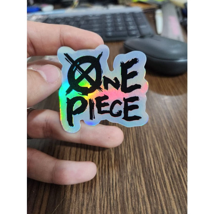 

Sticker Hologram Anime - PSH1524 - One Piece - Logo