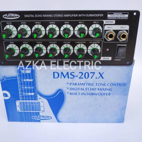 ➴ Kit Tone Control Stereo Plus Digital Echo Mixing DMS 207 ℮