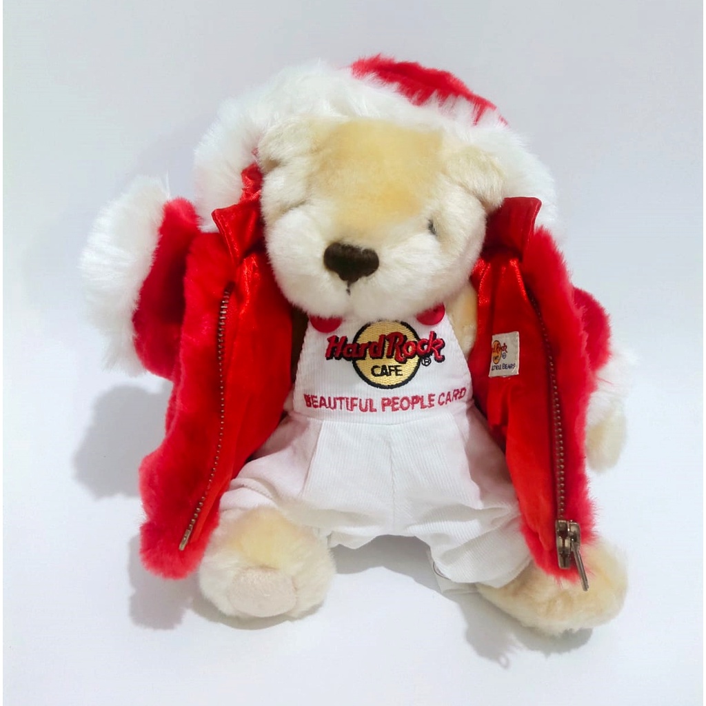 Boneka Herrington Teddy Bears Hard Rock Cafe Beautiful People Card