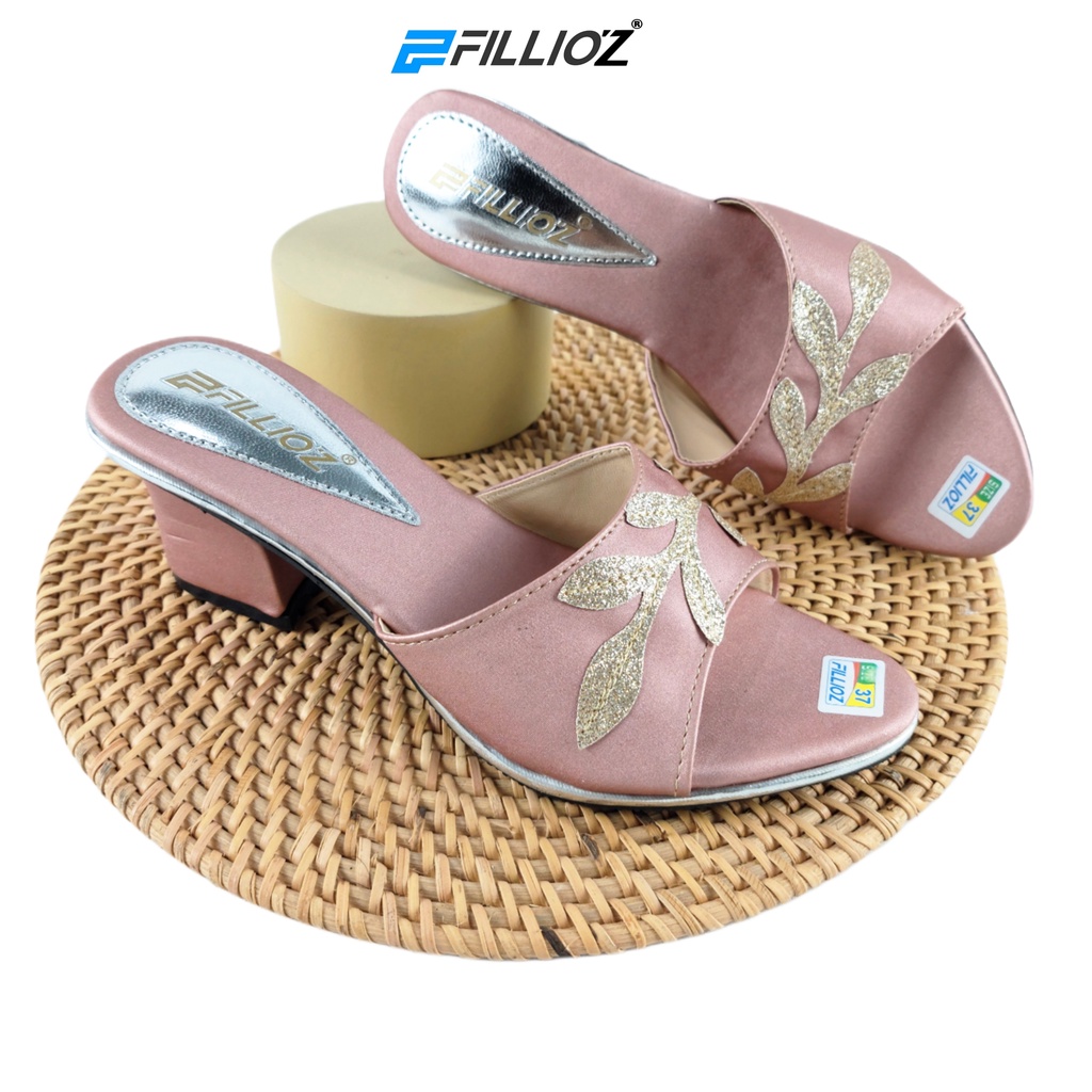 SANDAL WEDGES PESTA WANITA FILLIOZ P4 MURAH HARGA GROSIR