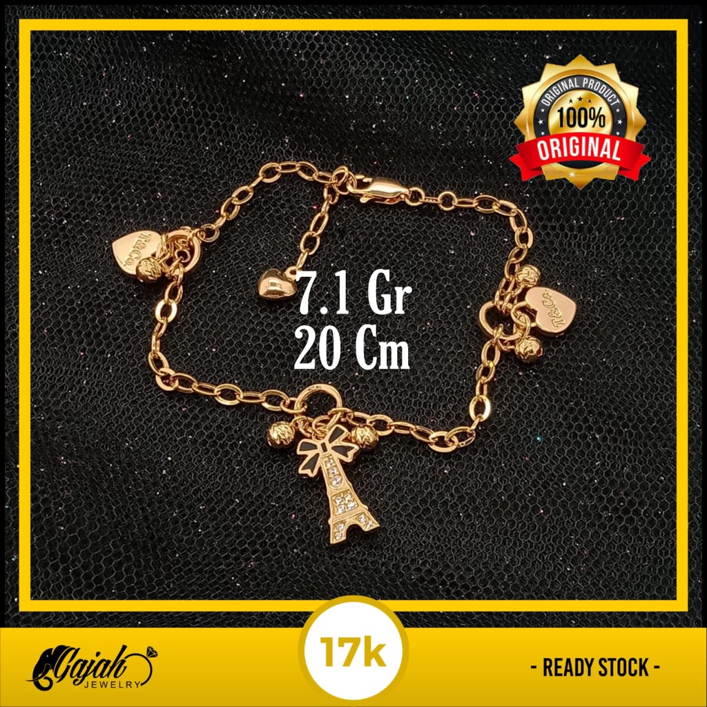 Gelang Emas 17K - 7.1 Gr Kadar 750 - 4497