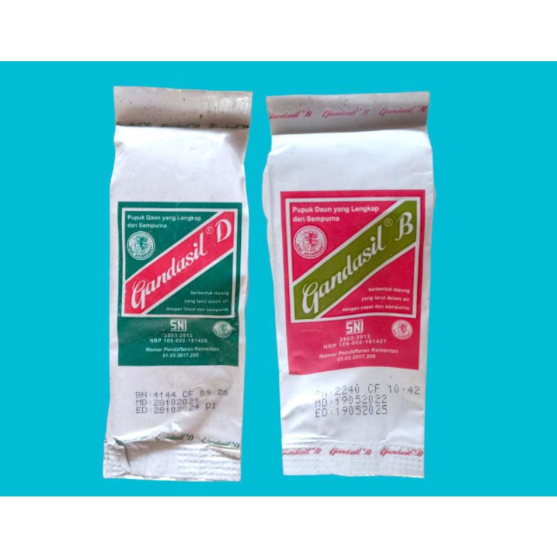 Pupuk Gandasil B dan Gandasil D