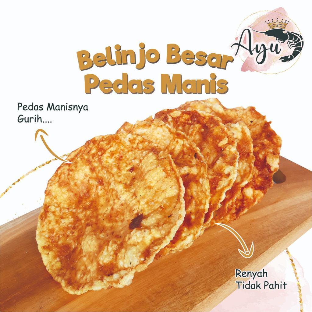 

BELINJO BESAR PEDAS MANIS 100GR