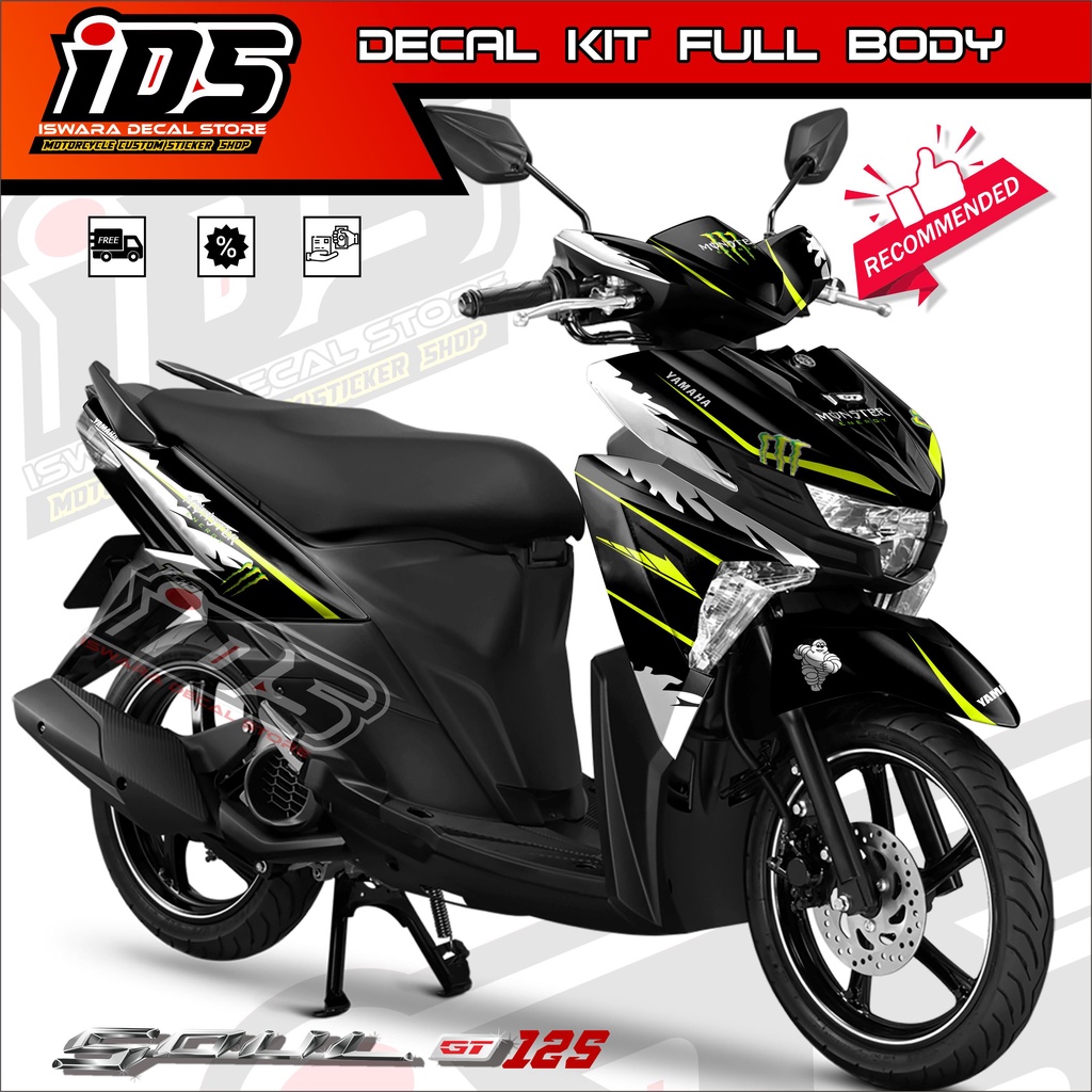 Stiker Soul Gt 125 Decal Soul Gt 125 Striping Soul Gt 125 Stiker Mio Soul Gt 125 Striping Mio Soul G