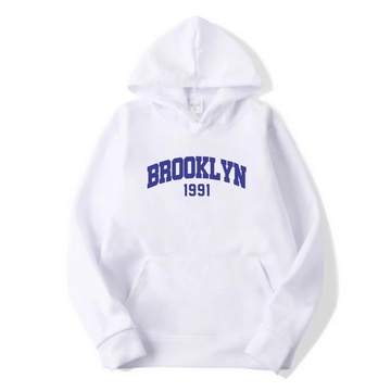 FLEECE SWEATER HOODIE JUMPER BROOKLYN 1991