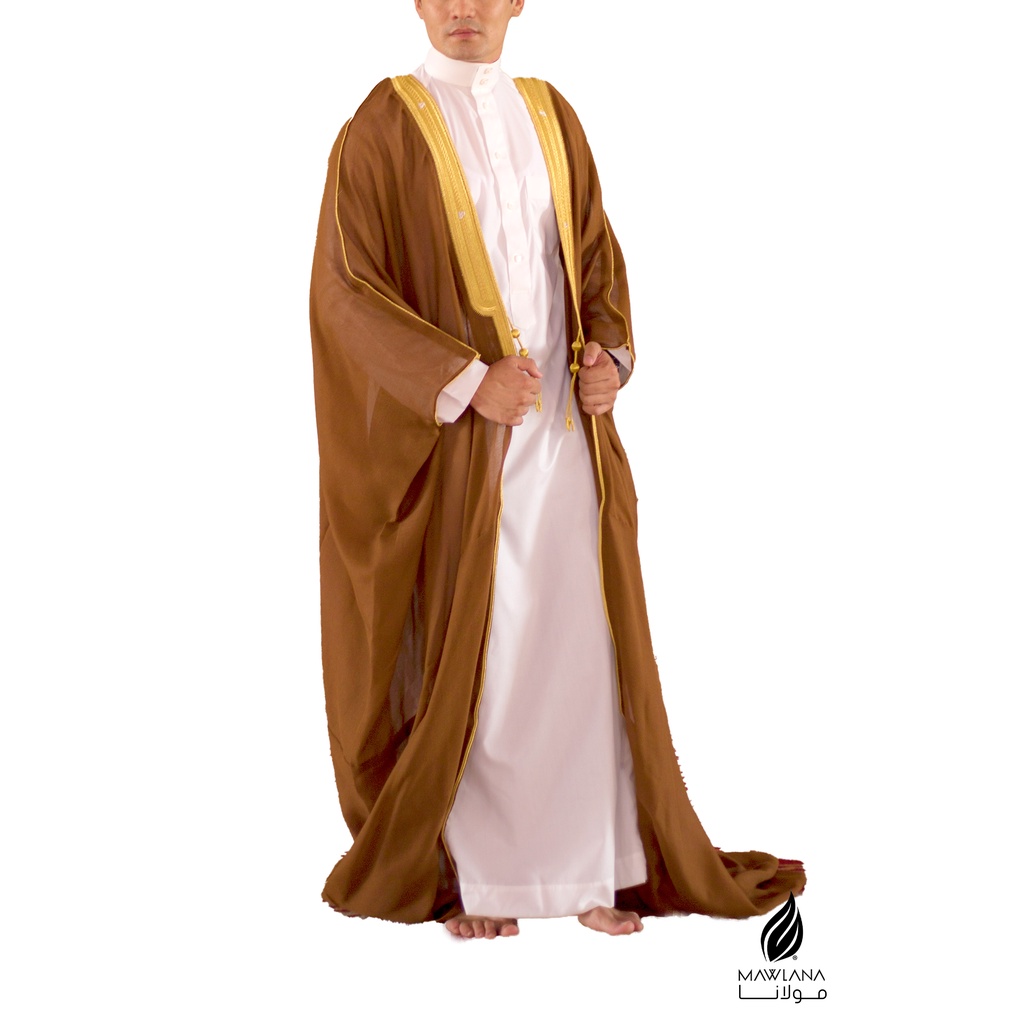 Bisht Imam Haram Luaran Jubah Gamis Bisht Imam Haram premium Quality Made in Saudi