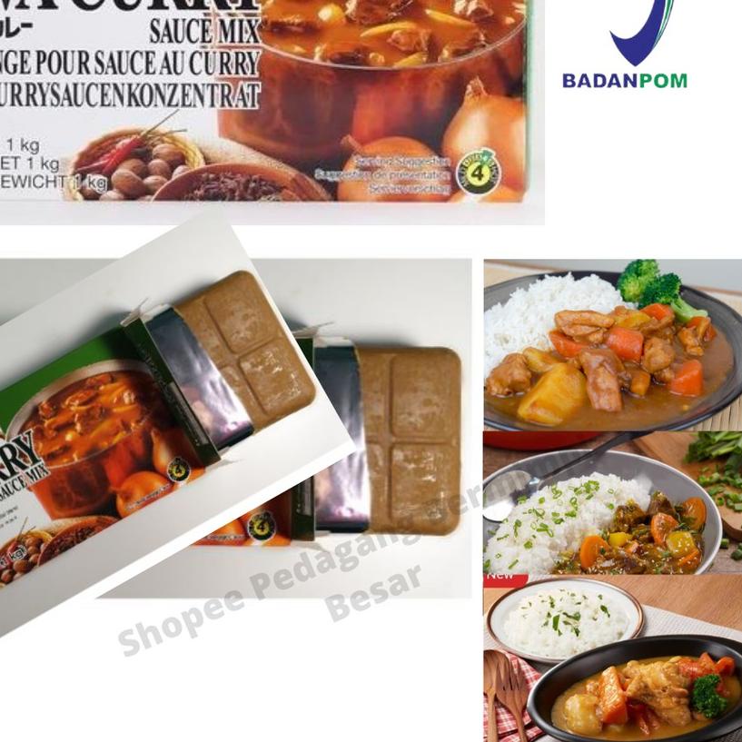 

➽ HOUSE JAVA CURRY 1KG | SAUS KARI | KARI BLOK JEPANG ◊