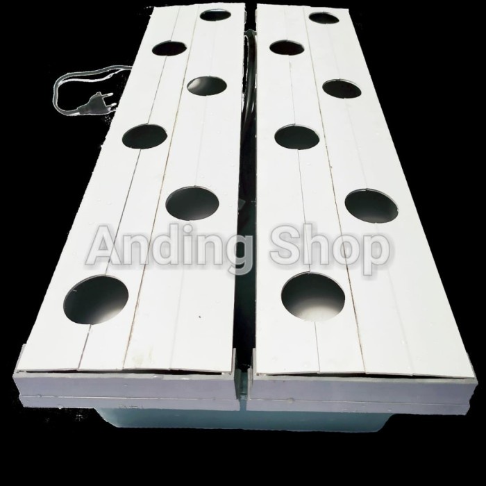 Terlaris Paket Instalasi Hidroponik Nft Mini Portable Produksi Sayur Sehat