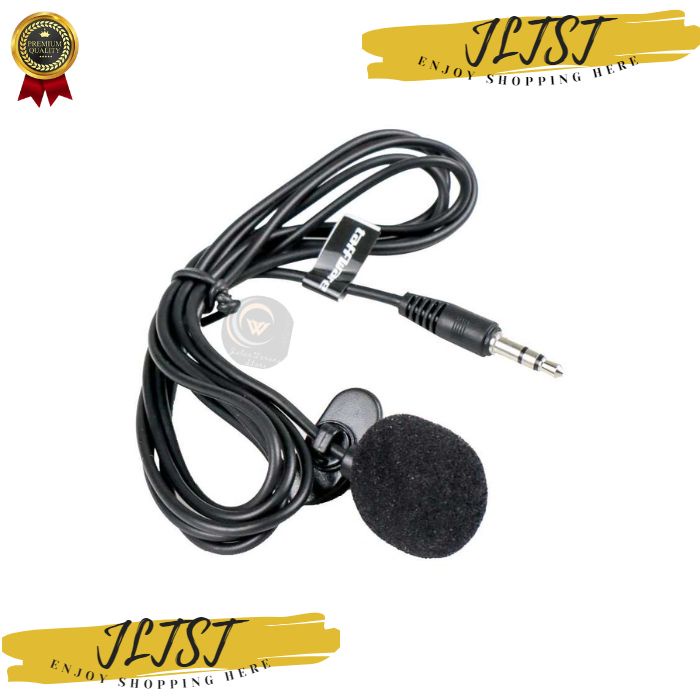Clip On Microphone Eksternal Universal MIc Kabel Hp Laptop Handphone
