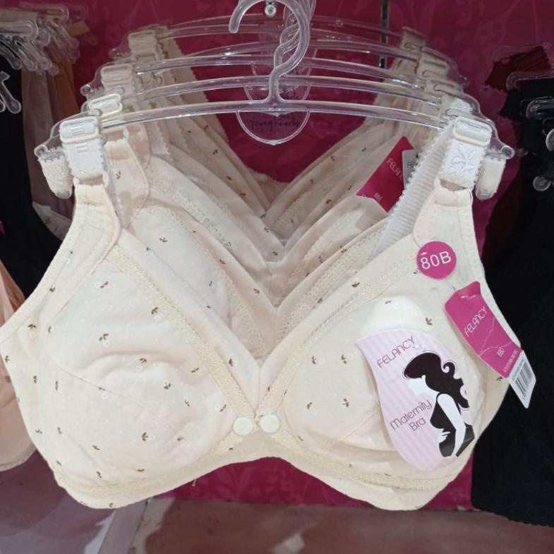 [ART. 445] FELANCY BRA MENYUSUI (MATERNITY BRA) BUKA'AN KANCING DEPAN CUP BESAR (72-7038)