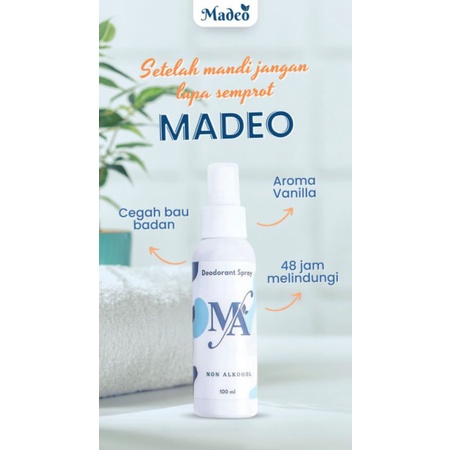 MA deodorant spray