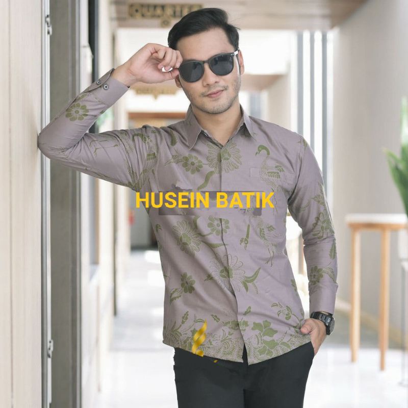 KEMEJA BATIK PRIA SLIMFIT PREMIUM LAPISAN FURING