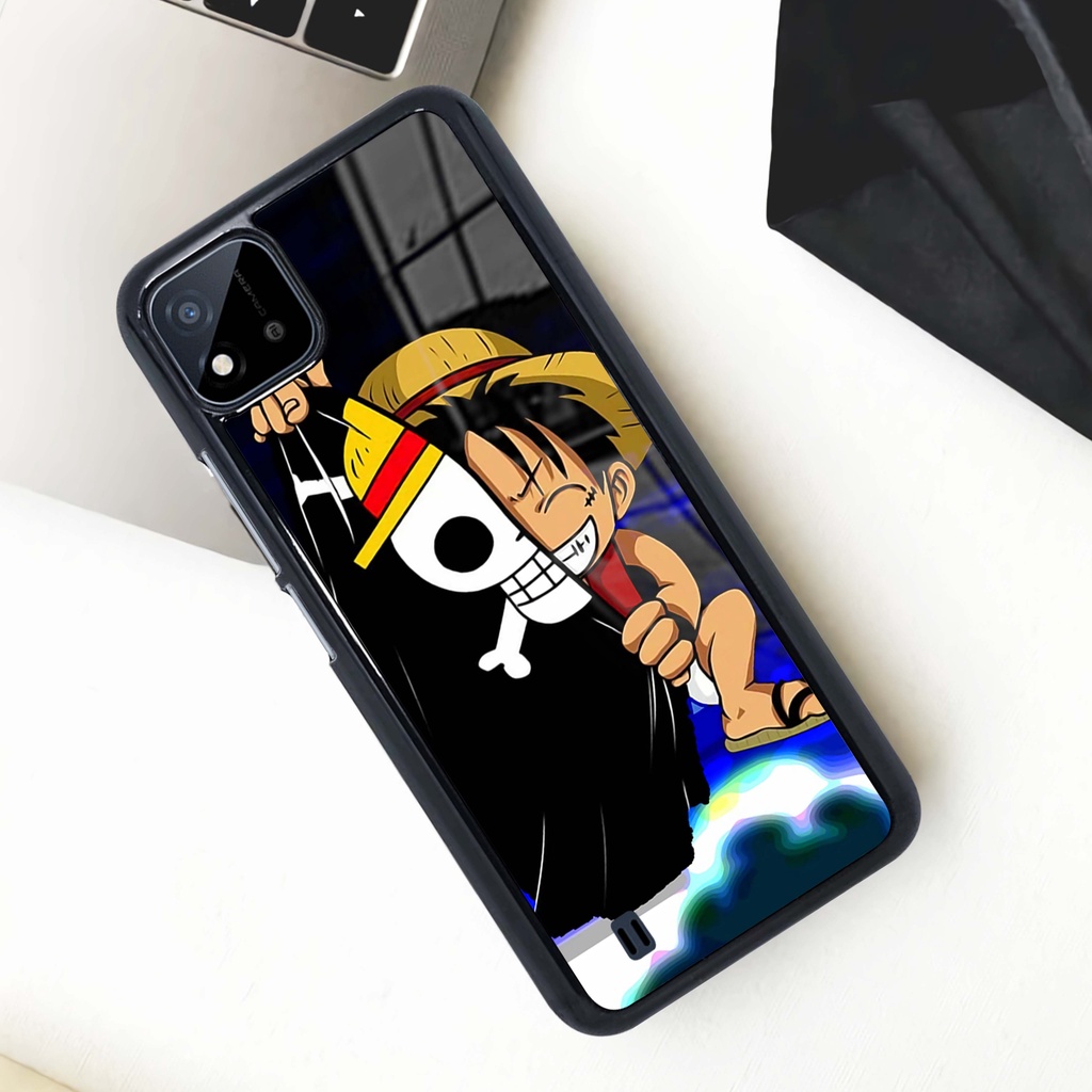 (MT57) Case Kilau Realme C20 | C11 2021 | Casing Hp Realme | Pelindung Smartphone Seven Case | Luffy