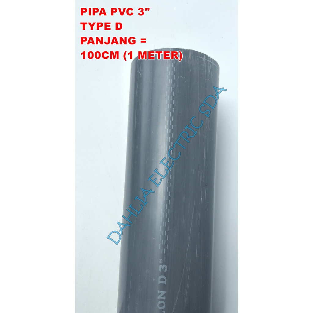 PIPA PVC 3 INCH TYPE D QUEENLON
