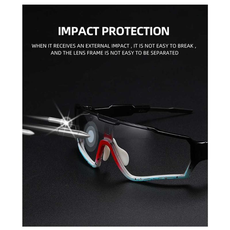 ELAX Kacamata Sepeda Lensa Photochromic Sport Sunglassses Full Frame - AP1