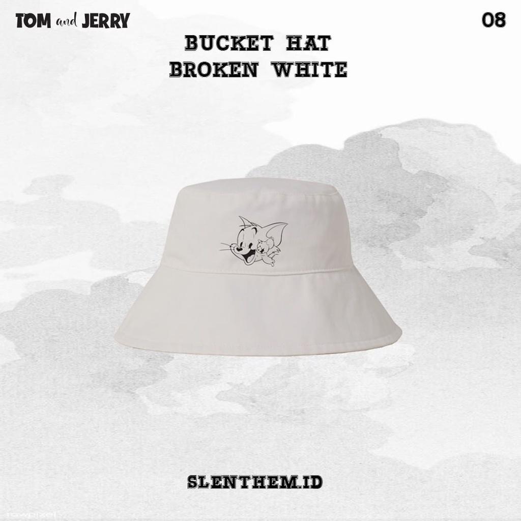 Slenthem Hat Tom & jerry / Bucket hat Tom & Jerry