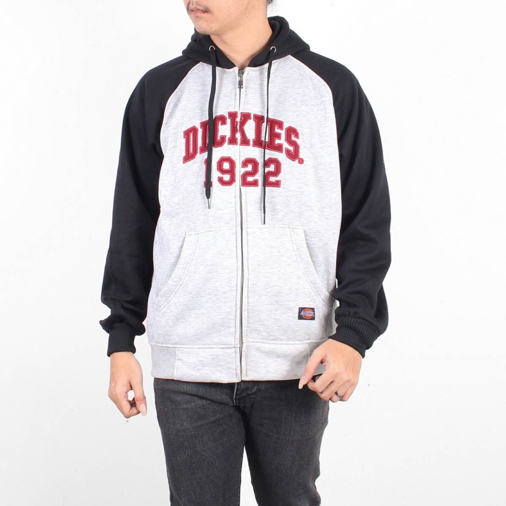 Jaket Sweater Zipper DICKIS 1922 – Edition Fashion Trendy Casual Pria Good Brand Quality Stylish