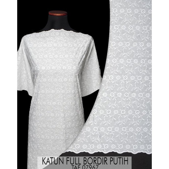 HOT SALE Kain Katun Full Bordir