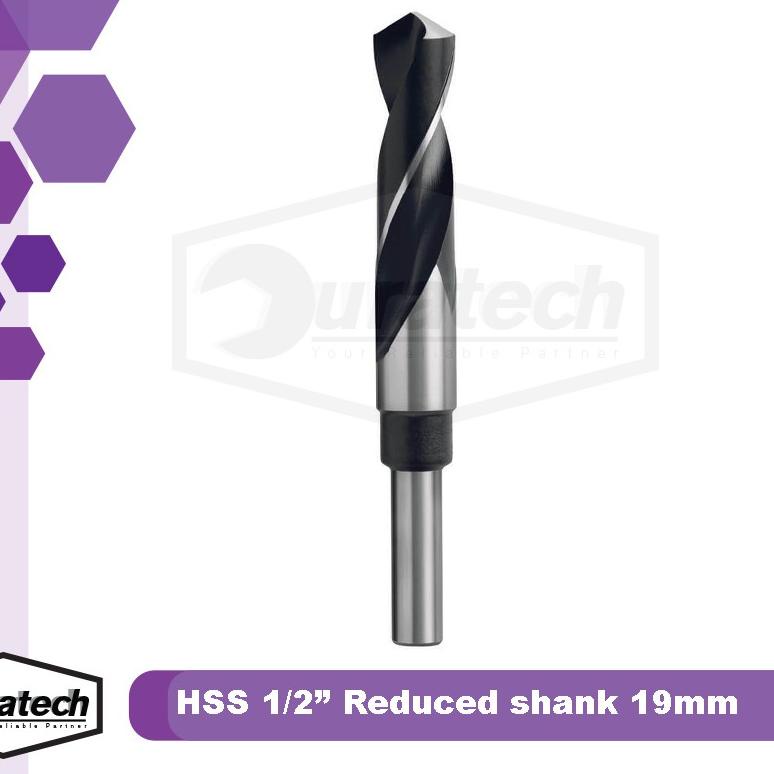 ➥ Mata bor besi mesin bor tangan 19mm / Mata bor reduced shank 1/2inch size 19 mm Benz Werkz ➶
