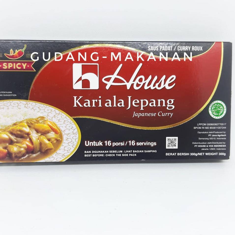 

☎ House Kari Ala Jepang (Spicy) HALAL 300gr ✴