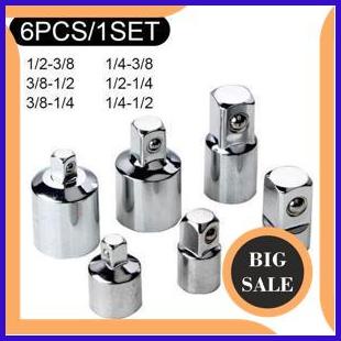 ADAPTER KUNCI SOK 6 PCS ADAPTOR SHOCK SOCKET KONEKTOR SAMBUNGAN SOCK 1M4R23 tools